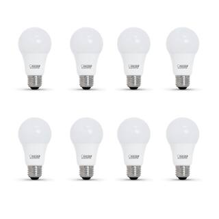 Feit Electric 40-Watt Equivalent A19 Dimmable CEC Title 20 LED ENERGY STAR 90+ CRI Light Bulb Daylight (8-Pack) OM40DM950CA42