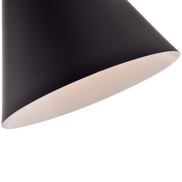 C Cattleya 1 light Indoor Wall Light With Brass Accents black