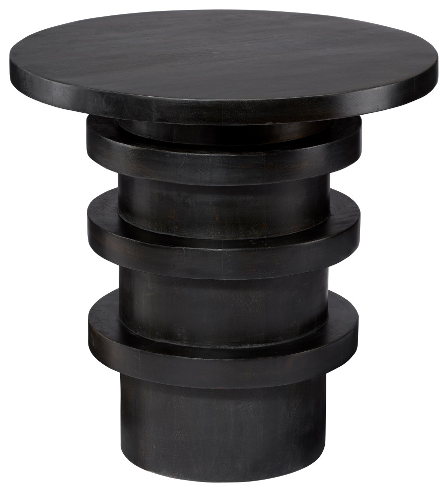 Revolve Wood Side Table   Transitional   Side Tables And End Tables   by HedgeApple  Houzz