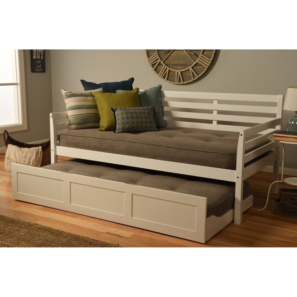 Copper Grove Kutaisi Daybed/Trundle Bed with Mattresses Included