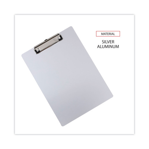 Universal Aluminum Clipboard with Low Profile Clip， 0.5