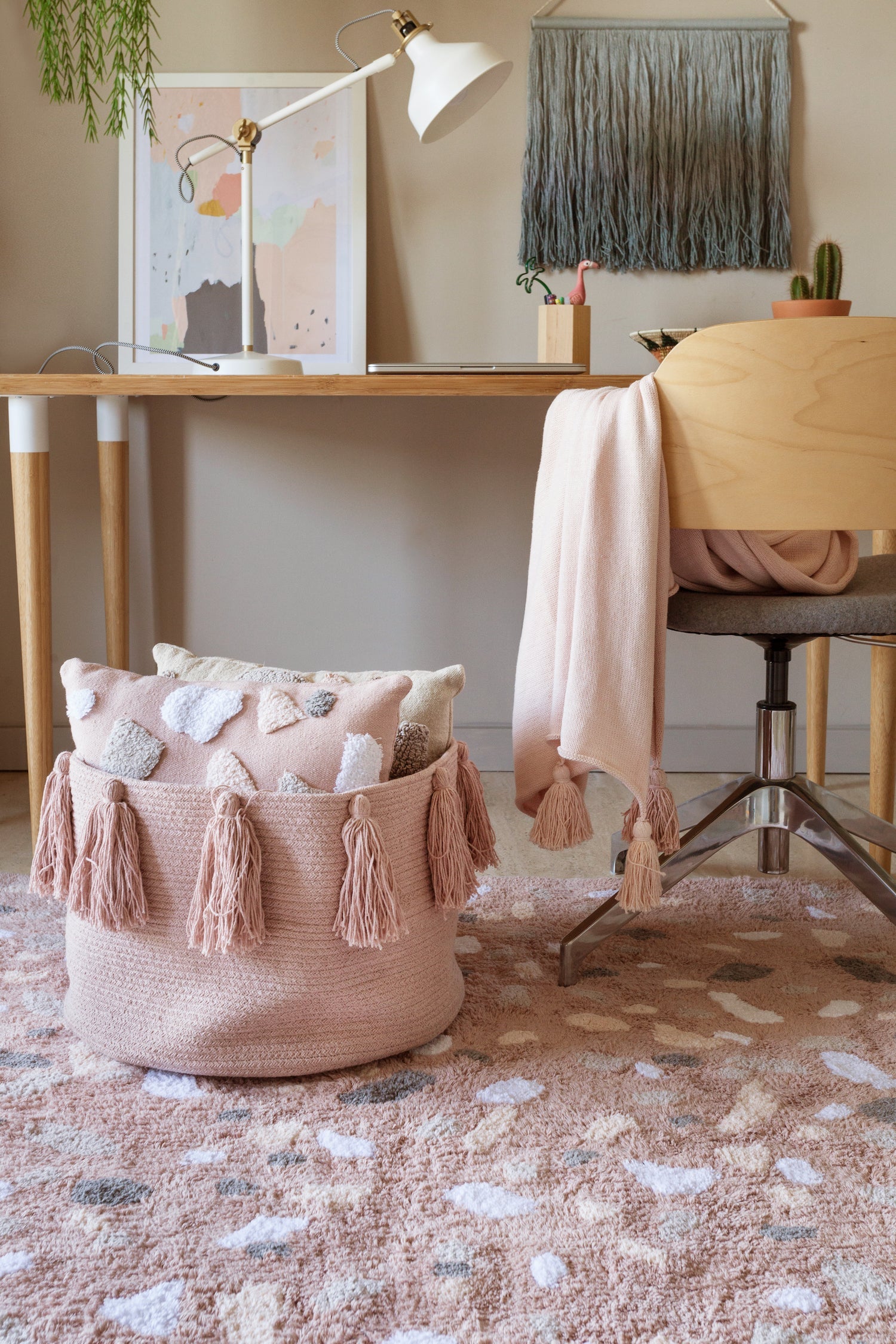 Terrazzo Rose Quartz Rug