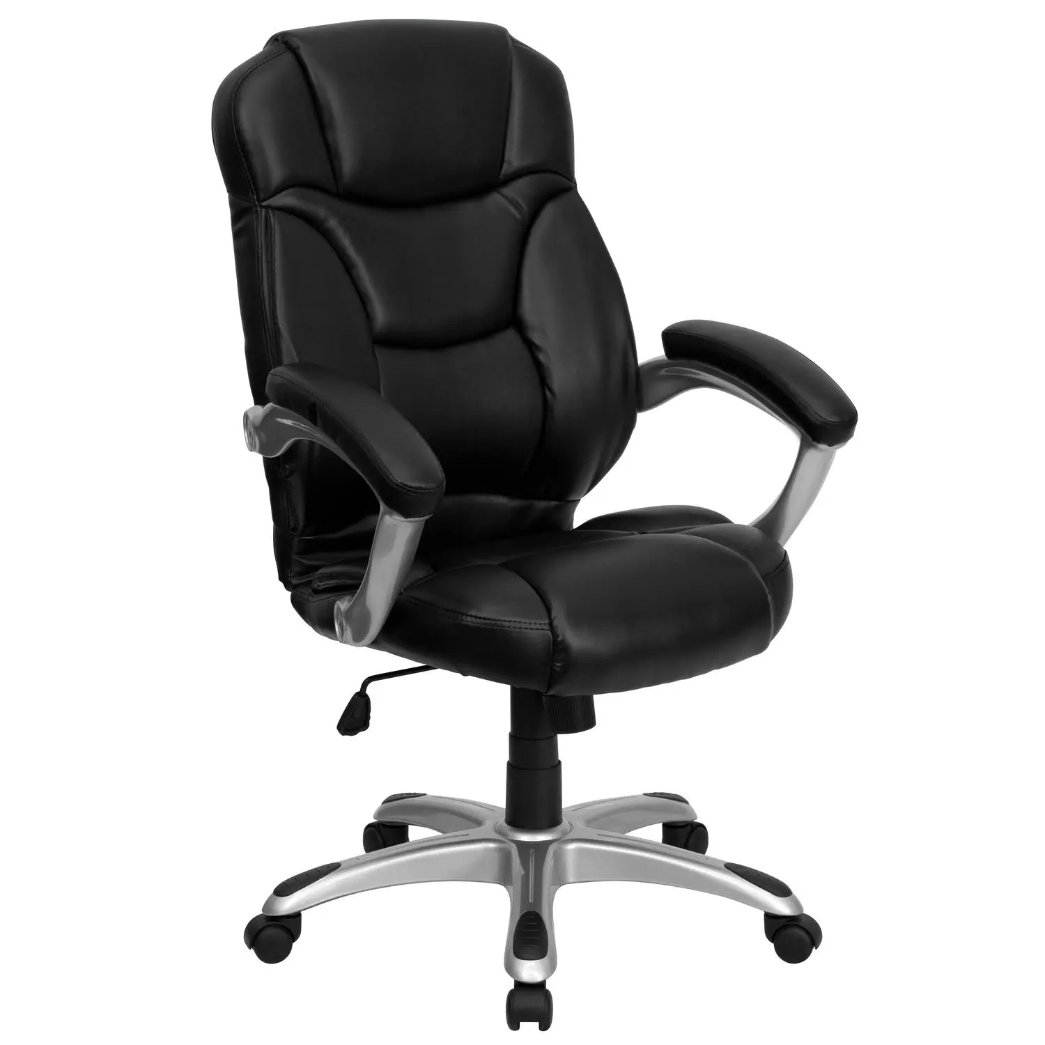 Black Leather Office Chair