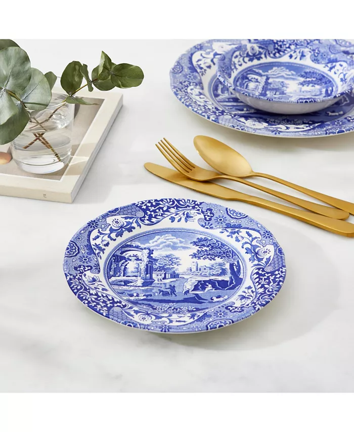 Spode Blue Italian Salad Plate Set of 4