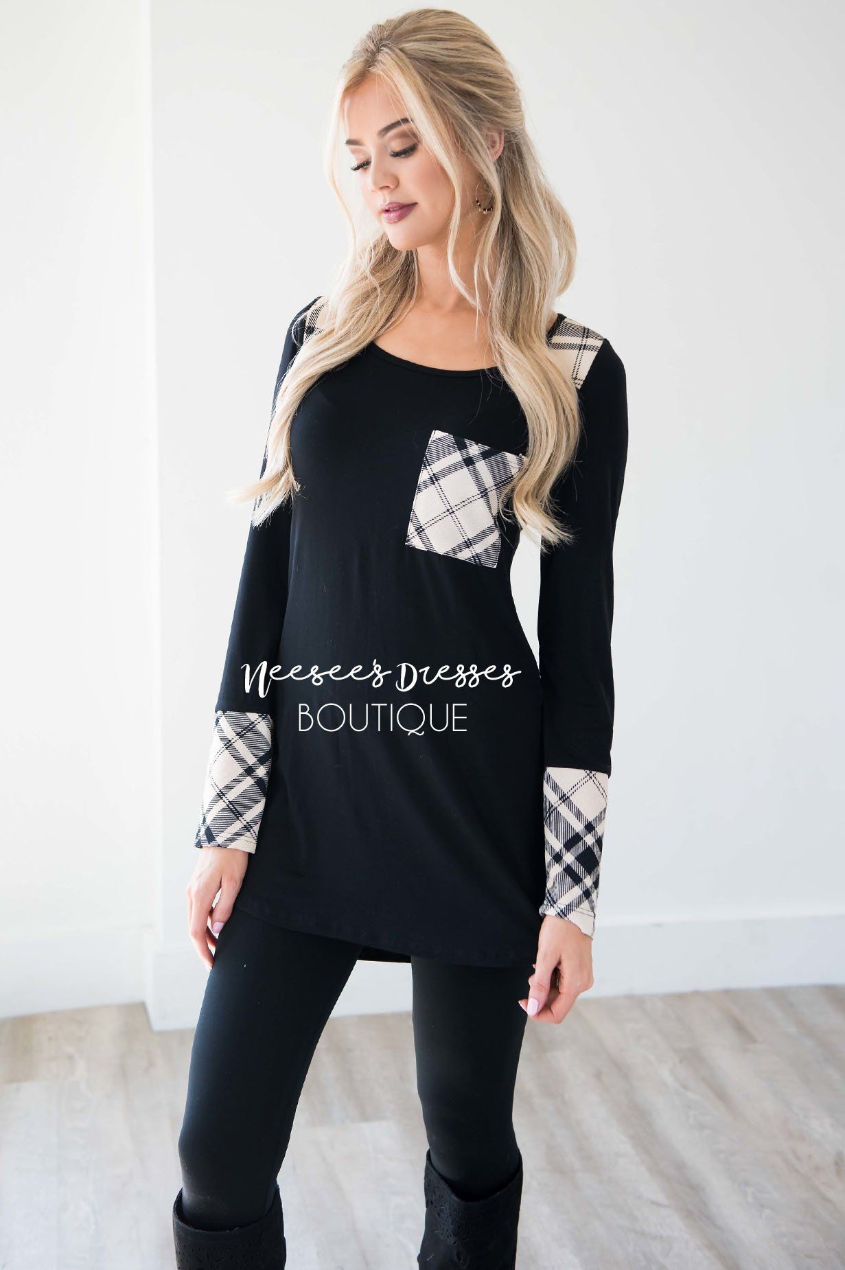 A Plaid Romance Tunic