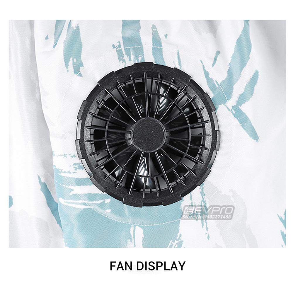 Born Pretty Summer Fan Vest Women's Men's Vest Camping Usb Charging Air Conditioning Clothes Cooling Vest For Climbing Fishing 2023