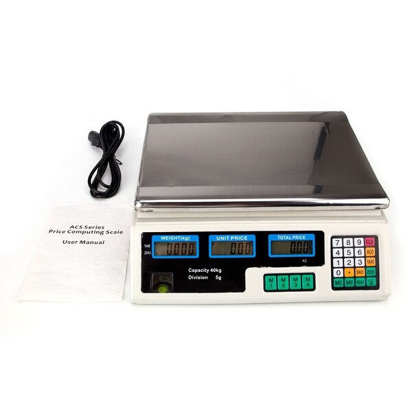 40kg/5g Digital Price Scale Kitchen Scale