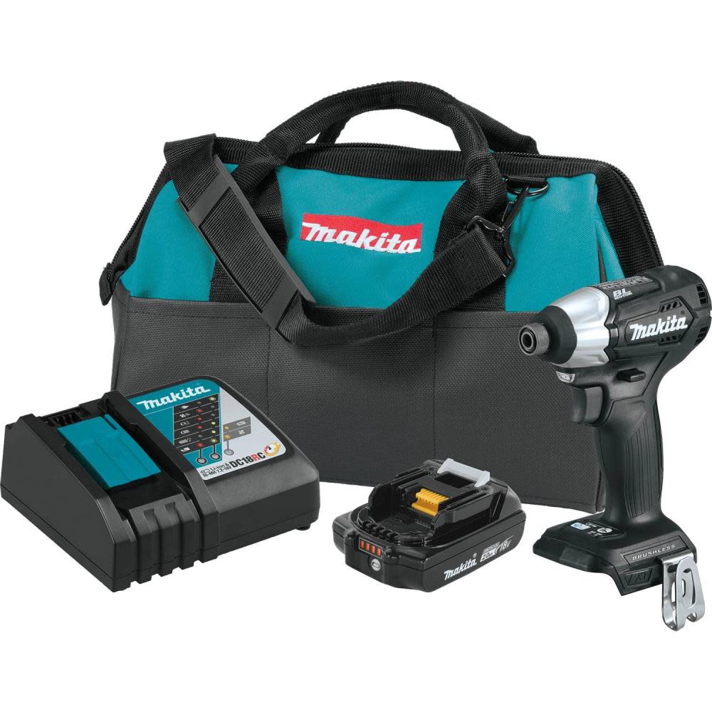 Makita 18V LXT Sub-Compact Impact Driver Kit XDT15R1B from Makita