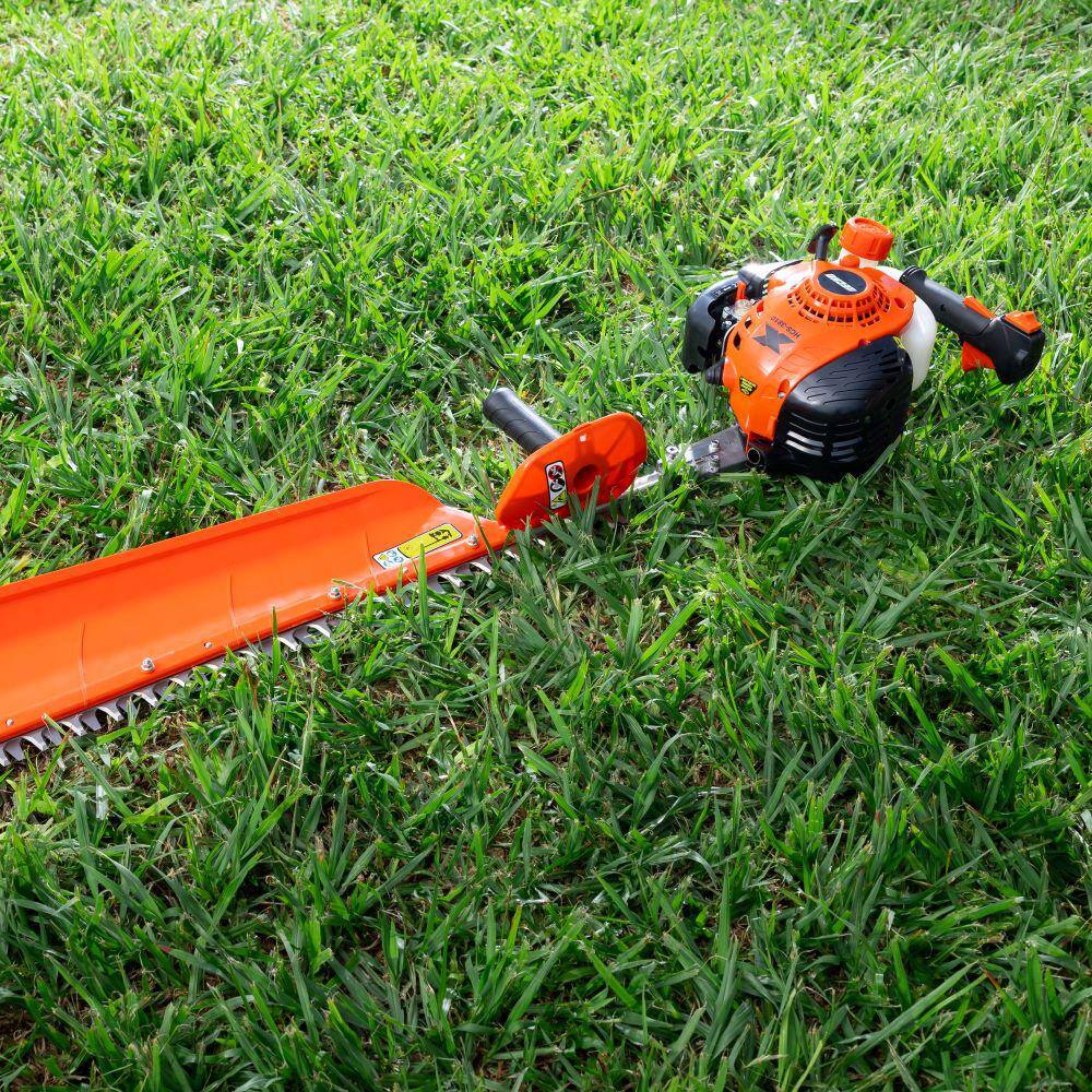 ECHO 38 in. 21.2 cc Gas 2-Stroke Engine X Series Single-Sided Hedge Trimmer HCS-3810