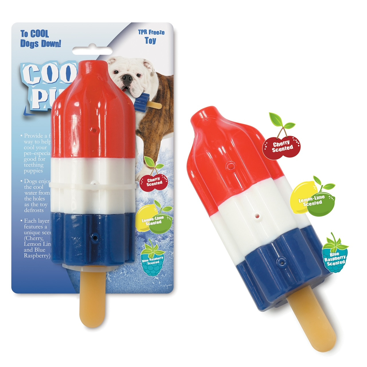 Cool Pup Large Rocket Pop Dog Toy