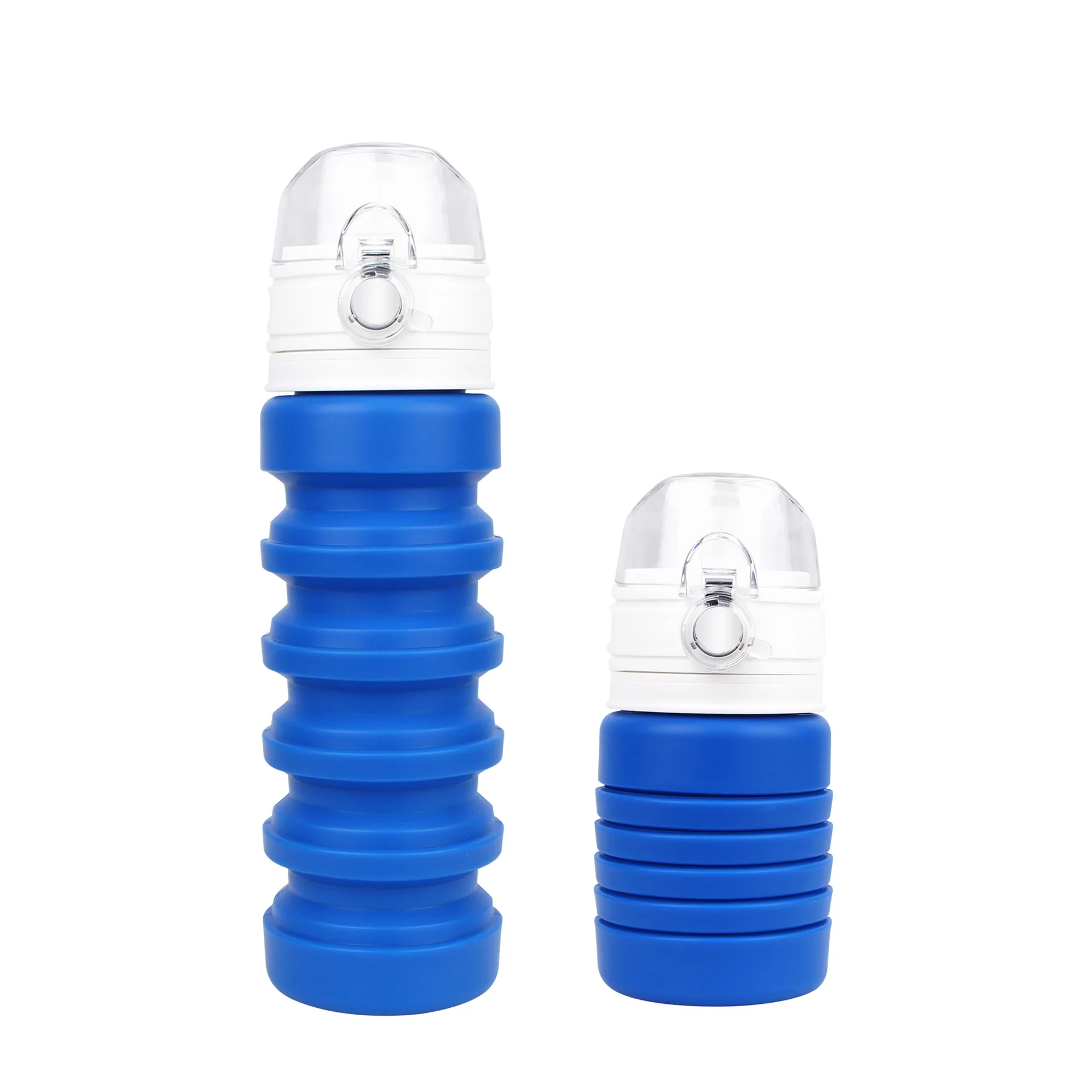 Silicone Folding Cups Outdoor Sports Bottle Large Capacity Portable Travel Retractable Cup Water