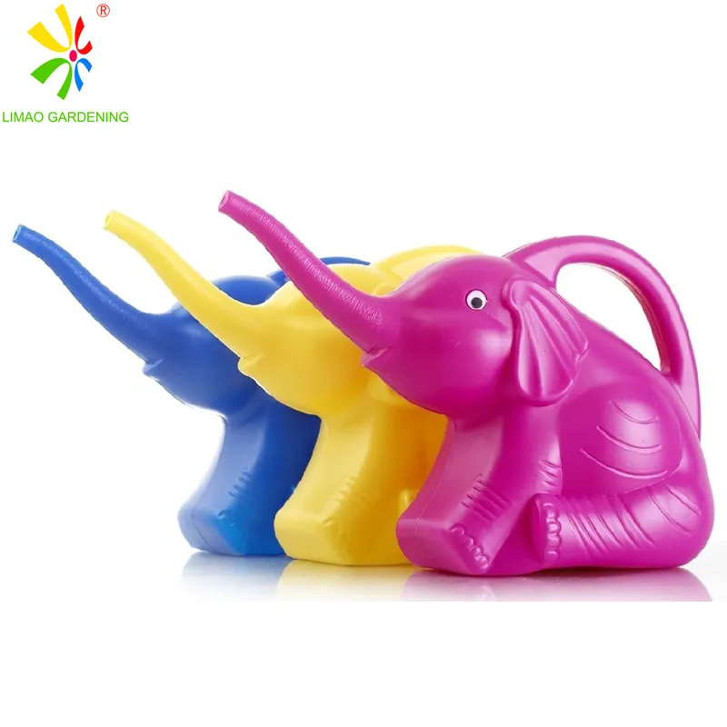 Factory supply  garden watering  tools  cute small plastic elephant watering can