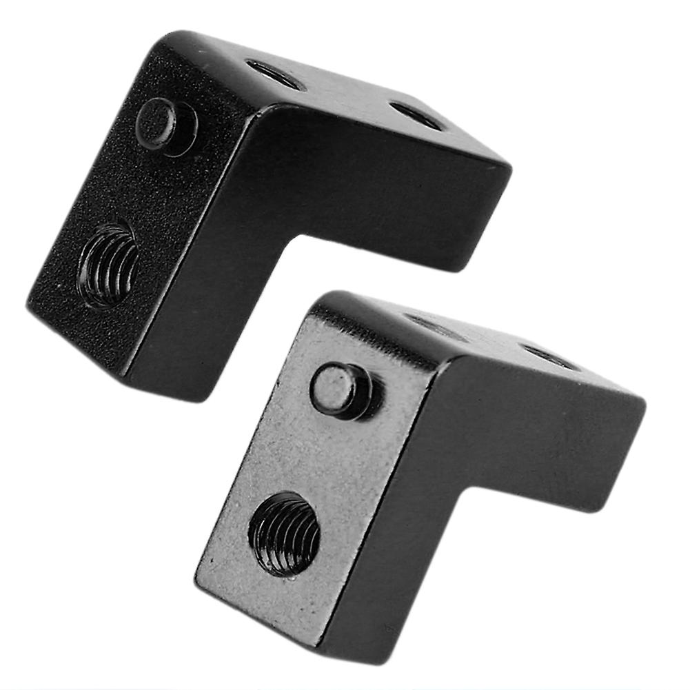 2pcs Servo Plate Aluminum Alloy Servo Mount Fit For Rgt 136100 1/10 Rc Carblack 680023bl