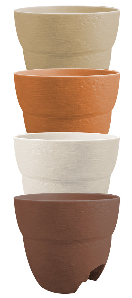 Emsco Group 2465-1 Bloomers Post Planter, for 4x4 Posts, Brown