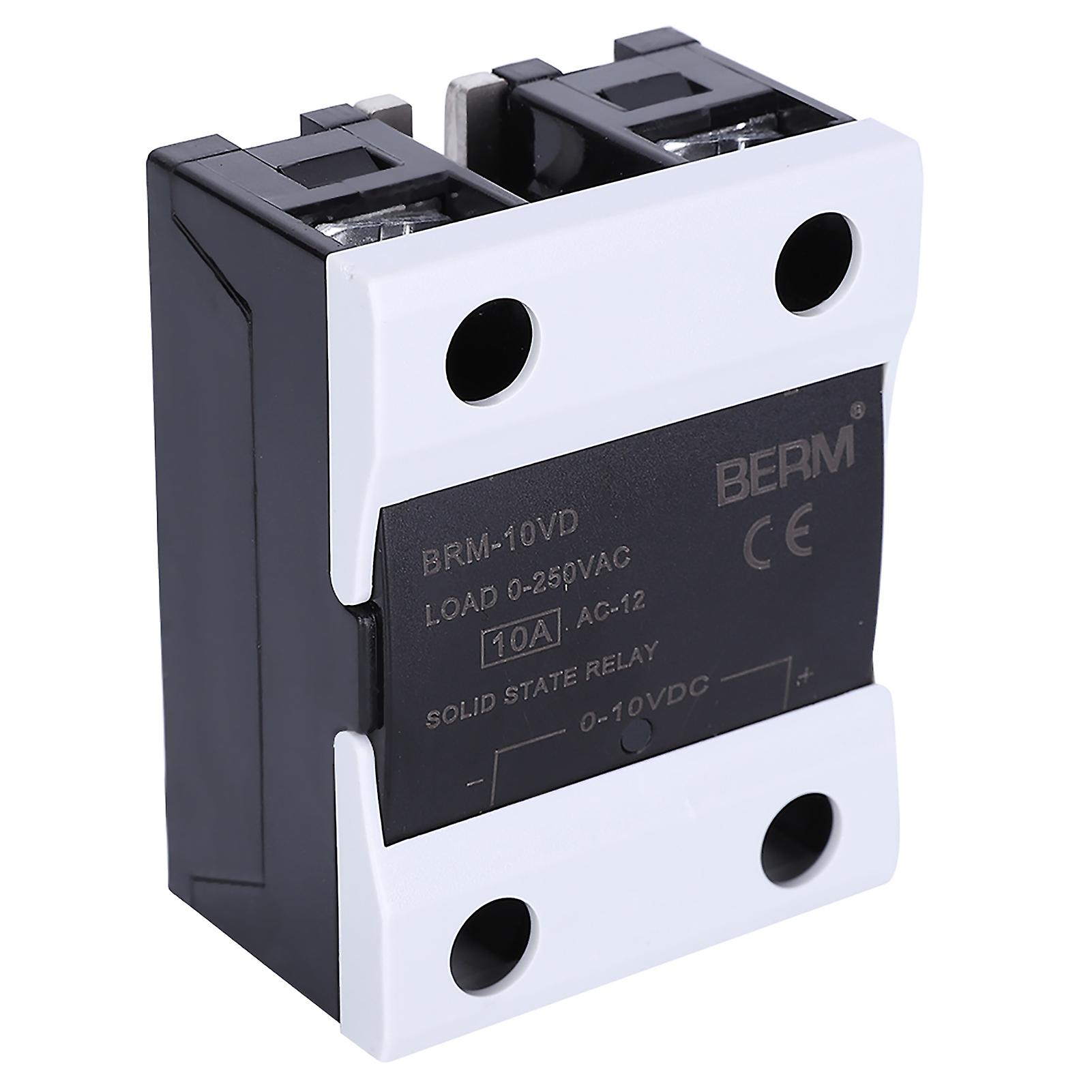 Berm Solid State Relay Ssr With Led Light Tube State Indication 4-20ma 0-250vac