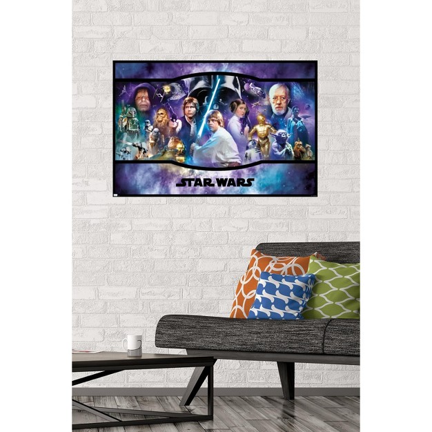 Trends International Star Wars Original Trilogy Banner Unframed Wall Poster Prints