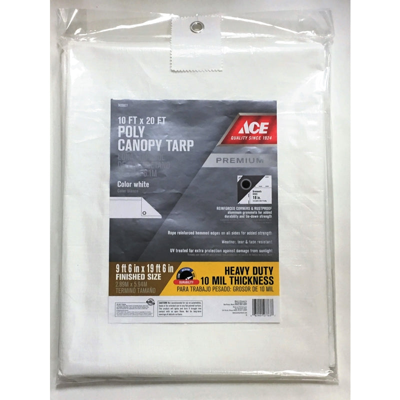 CNPY TARP HD 10'X20' WHT