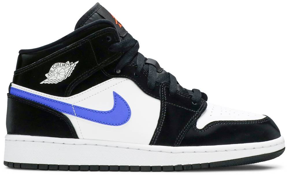 Air Jordan 1 Mid 'Black Racer Blue' 554725-084