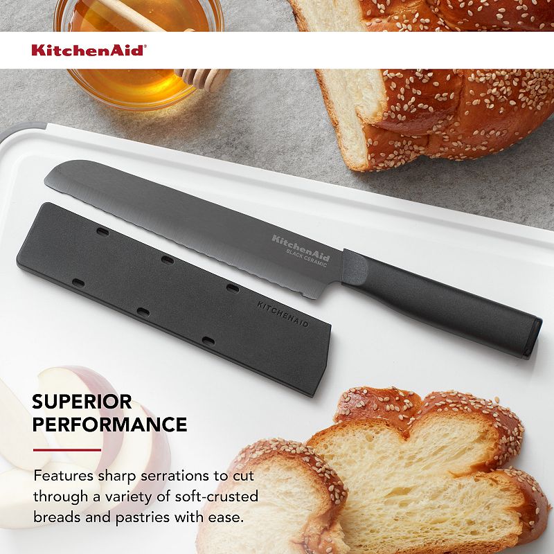 KitchenAid KEC6IRSEOHOBA Classic Ceramic Bread Knife