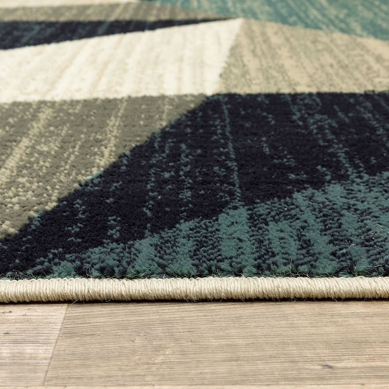 StyleHaven Easton Faceted Geometric Rug