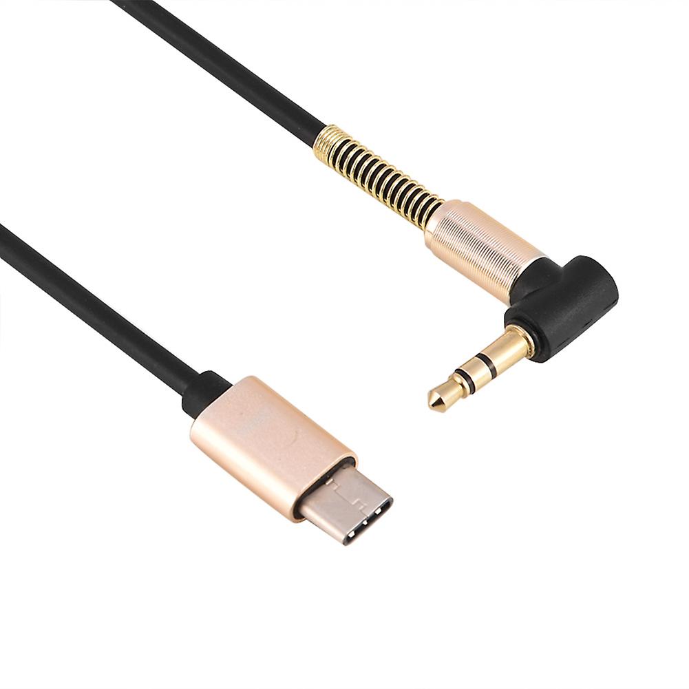 Typec Interface To 3.5mm Audio Aux Jack Male To Male Adapter Cable For Google Pixel  Xiaomi 6