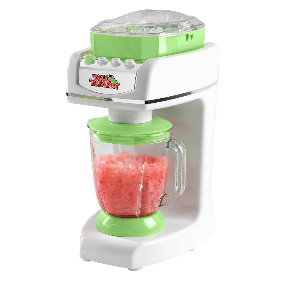 TACO TUESDAY 56 oz. Single Speed Green Margarita and Slush Maker Blender TTMS56LG