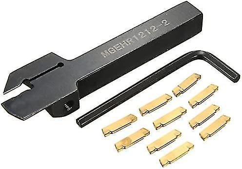 Mgehr 1212-2 Grooving Tool Holder 12x12x100mm With 10pcs Inserts Mgmn200