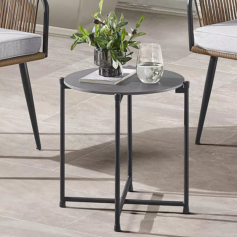 Alaterre Furniture Alburgh All-Weather End Table