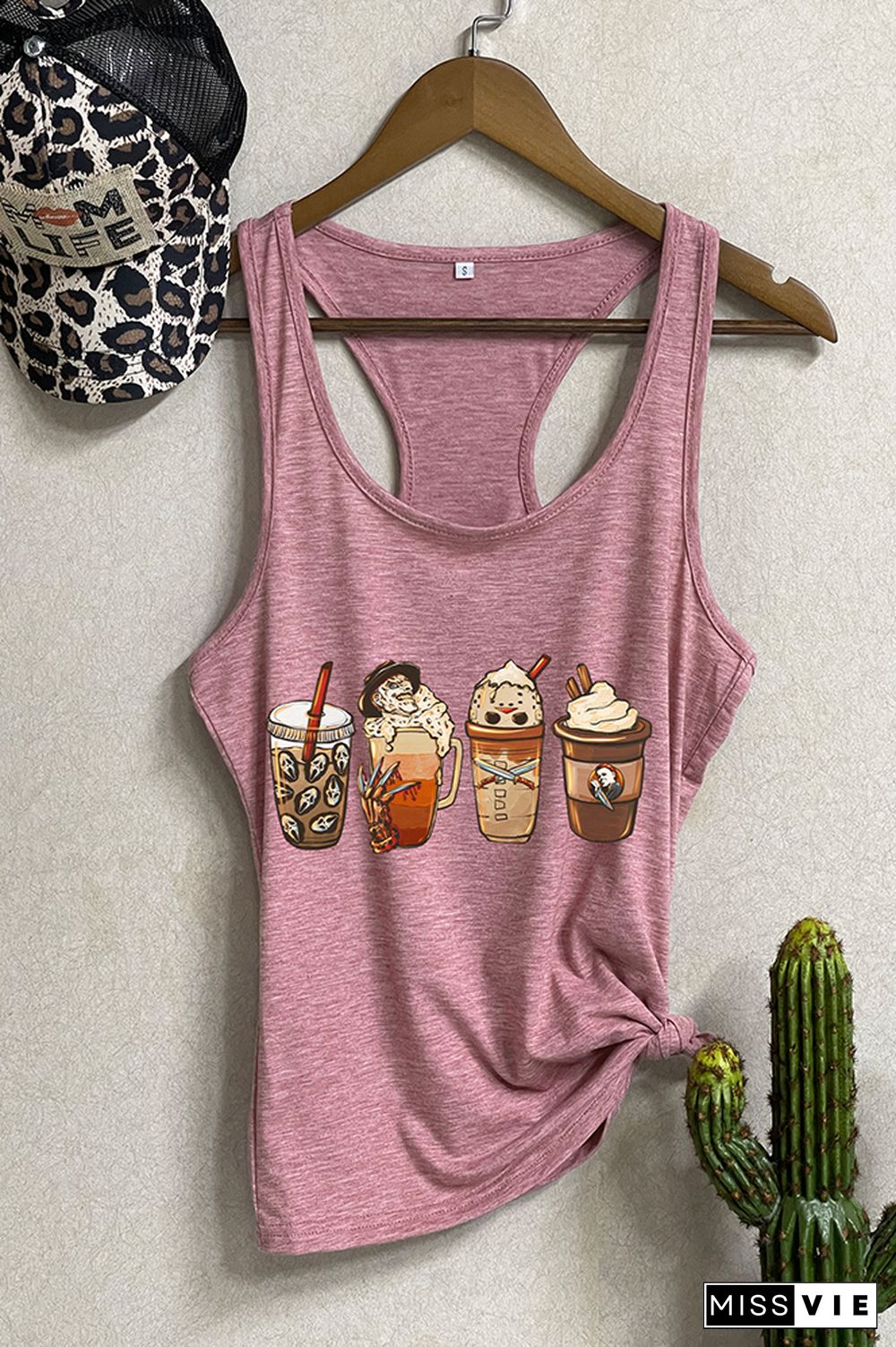 Halloween Coffee Sleeveless Tank Top Wholesale