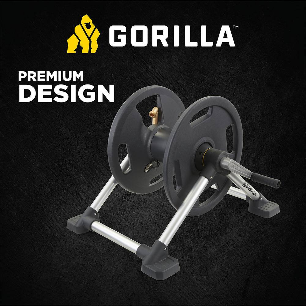 Gorilla 150 ft. Aluminum Zero Rust Hose Reel GRS-150