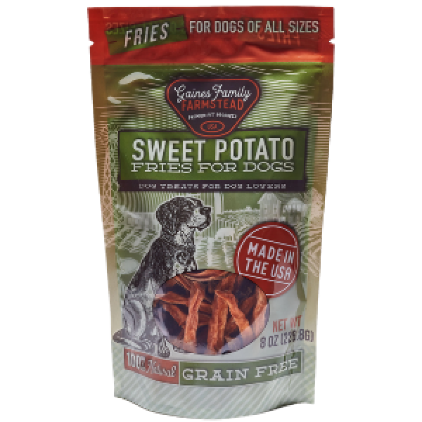 Gaines Family Farmstead Sweet Potato Fries Dog Treats