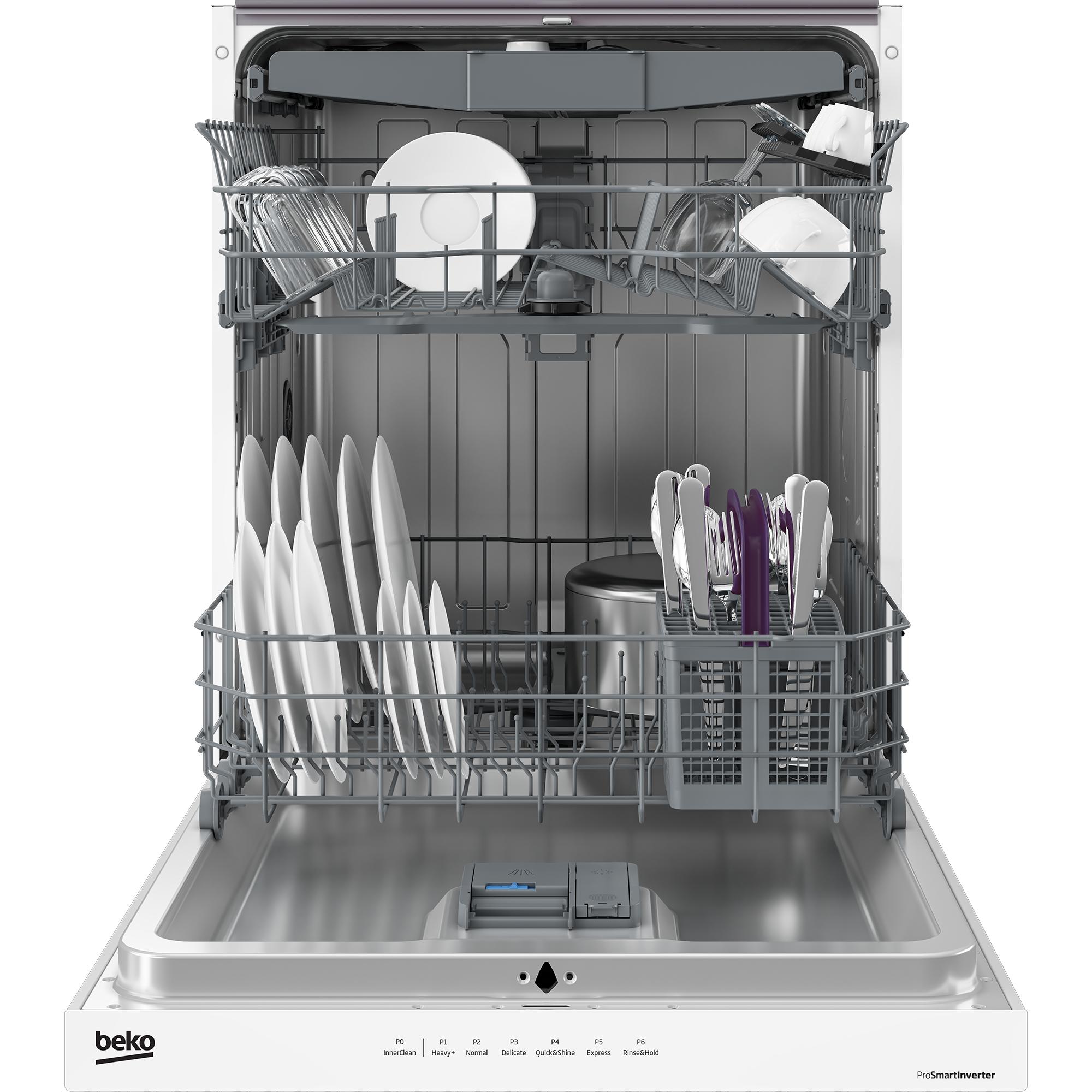 beko 24-inch Built-in Dishwasher with CornerIntense® DUT36522W