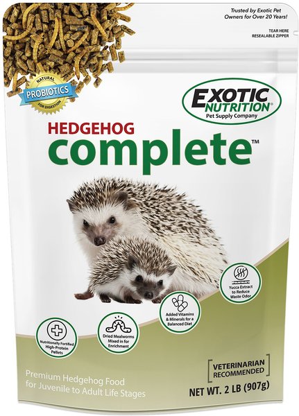 Exotic Nutrition Hedgehog Complete Hedgehog Food