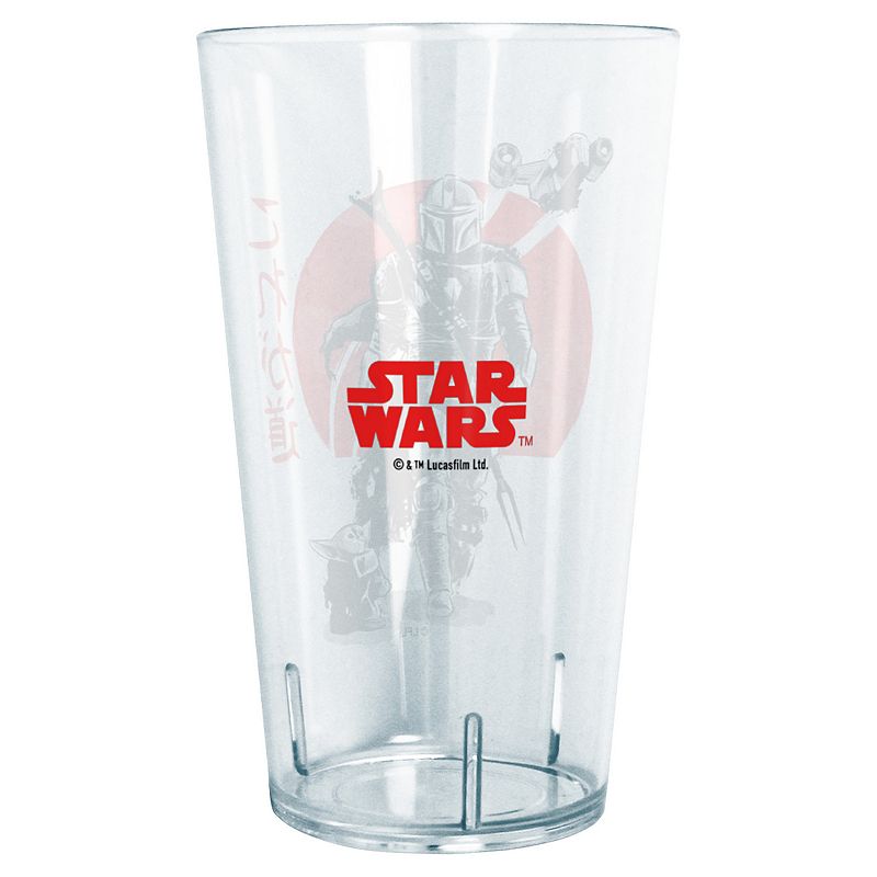 Star Wars Mandolorian Sumi Ink 24-oz. Tritan Glass