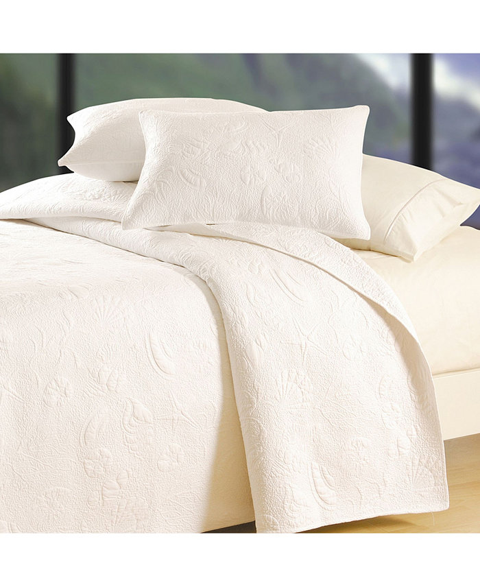 CandF Home Brick Twin Matelasse Coverlet