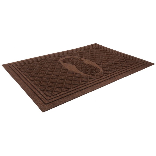 X 3 x27 Pineapple Indoor outdoor Doormat Chocolate Entryways