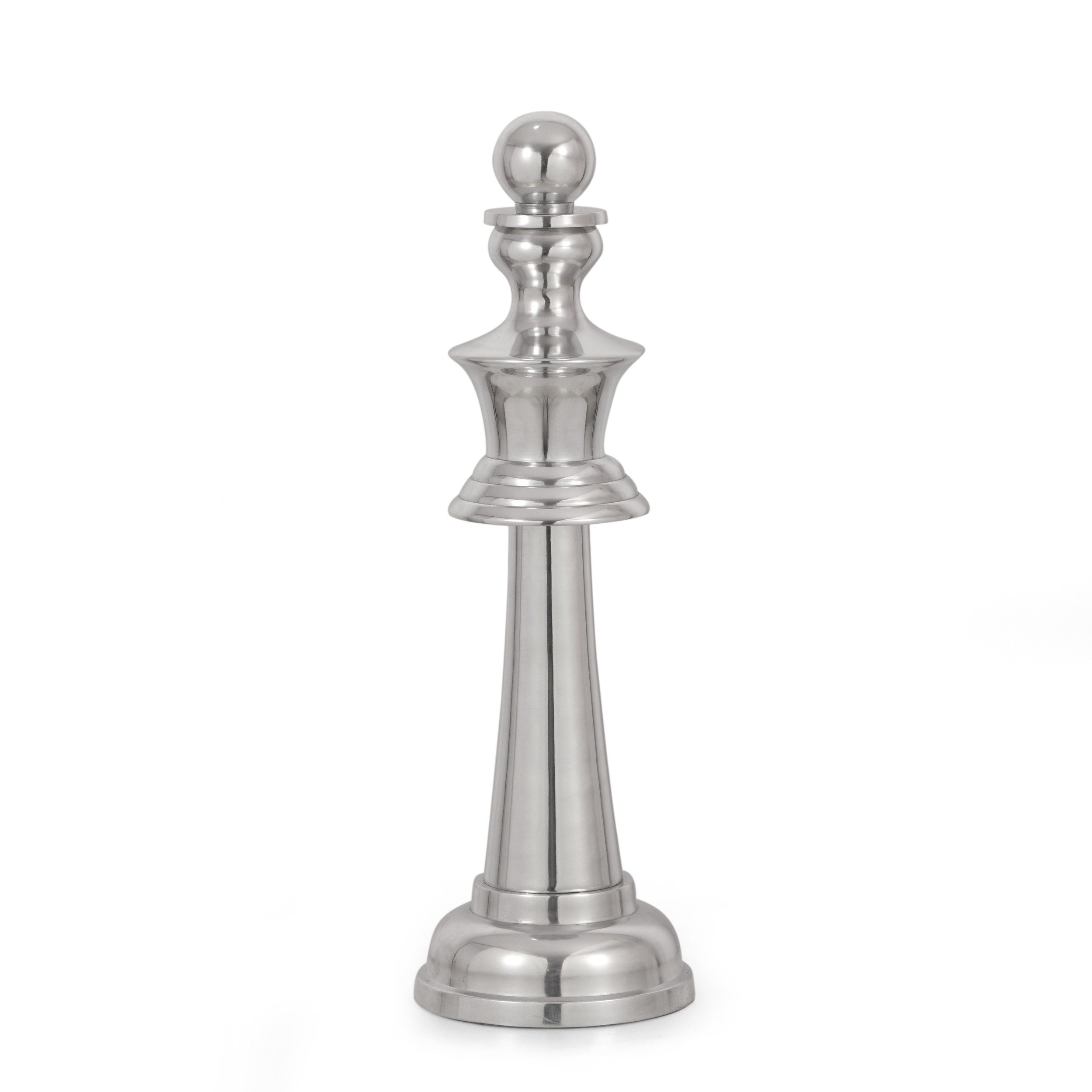 Elko Handcrafted Aluminum Decorative King Chess Piece