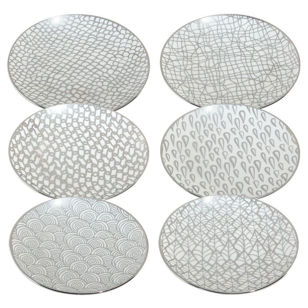 Certified International Mosaic Silver Plated 6\