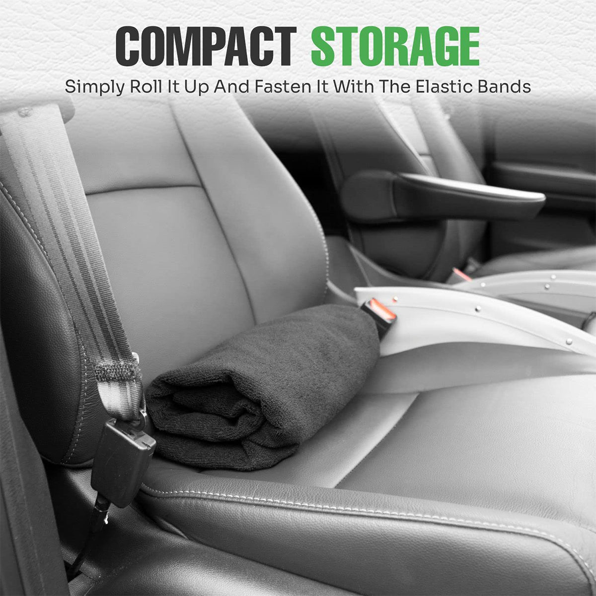 Welpettie Car Seat Towel Cover Waterproof Car Seat Towel Protector with Adjustable Elastic Strap 29.5 x 56