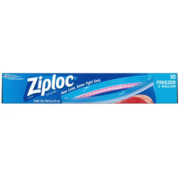 Ziploc 10-count 2 Gallon Freezer Bags