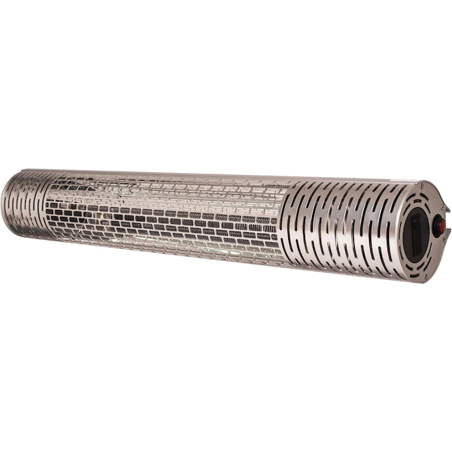 Hanover HAN1031IC-SLV 5118-BTU 120-Volt Silver Stainless Steel Electric Patio Heater