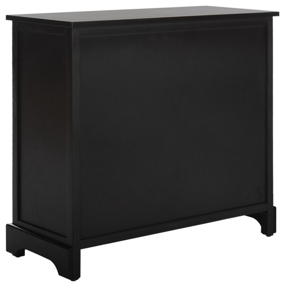 Mitzy Storage Unit  Distressed Black   Tropical   Accent Chests And Cabinets   by Rustic Home Furniture Deco  Houzz