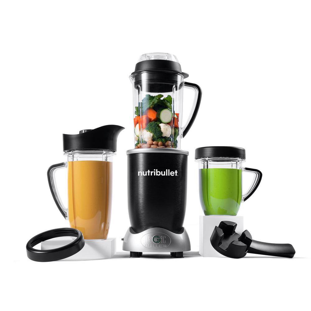 NutriBullet Rx 30 oz. Single Speed Black Blender with 1 Liter Pitcher N17-1001