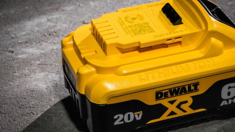 DEWALT 20V MAX Premium XR 6.0 Ah Lithium Ion Battery 2 pack DCB206-2 from DEWALT