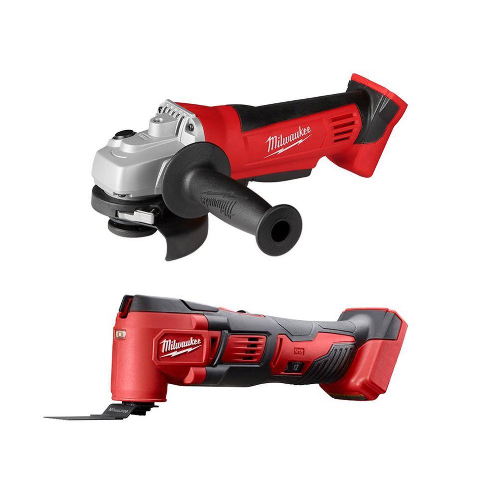 MW M18 18V Lithium-Ion Cordless 4-12 in. Cut-OffGrinder with Oscillating Multi-Tool 2680-20-2626-20