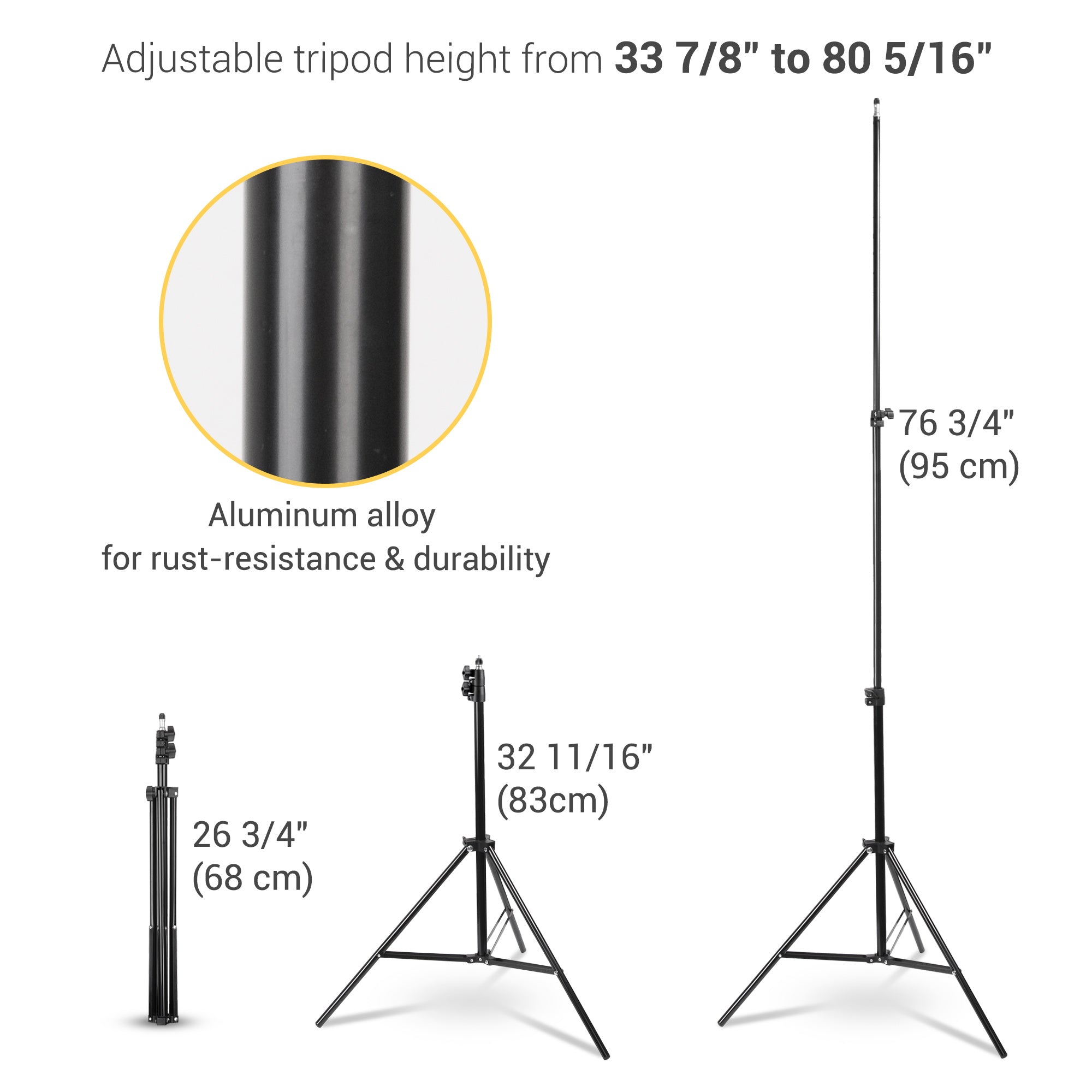 Yescom 20x28in Dimmable LED Softbox Lighting Kit, 2-Set