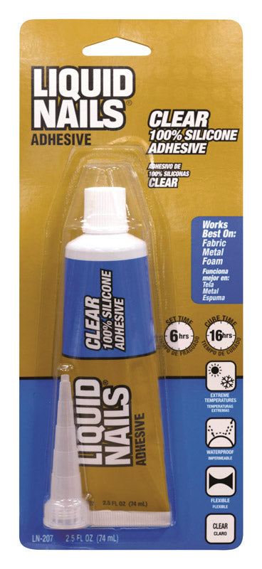 GLUE LIQ NAIL CLR 2.5OZ