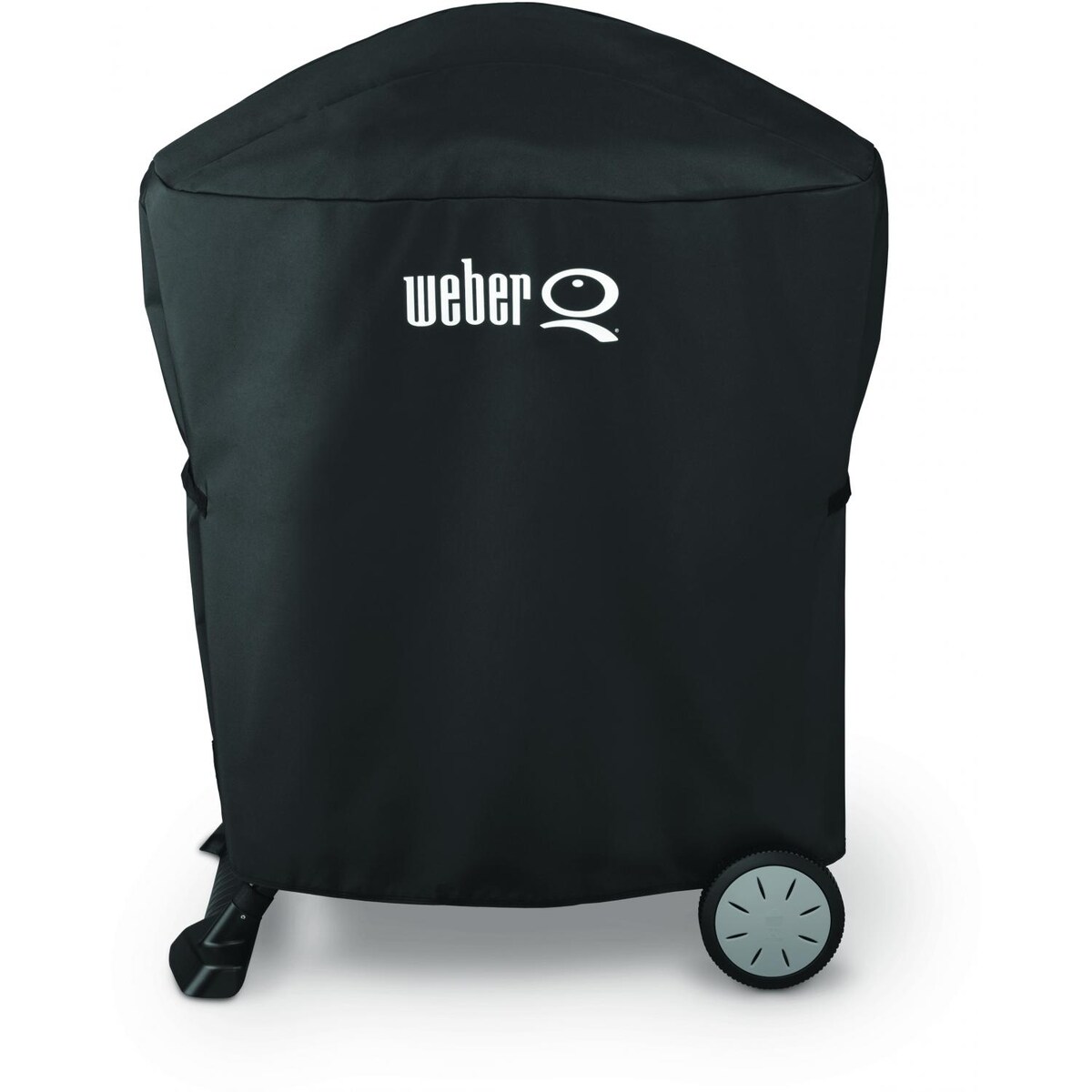 Weber 7113 Premium Grill Cover For Q 100/1000 Or 200/2000 Series Gas Grills On Rolling Cart