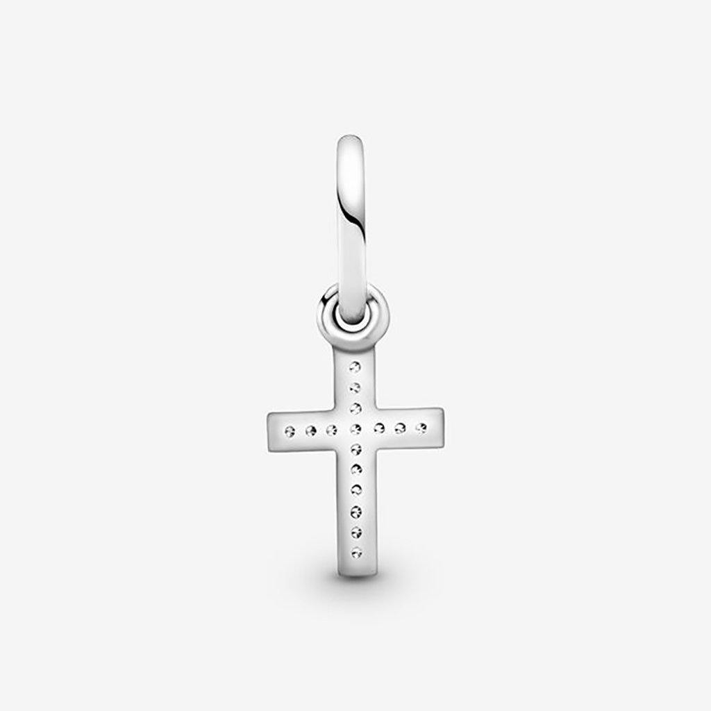 PANDORA  Sparkling Cross Dangle Charm