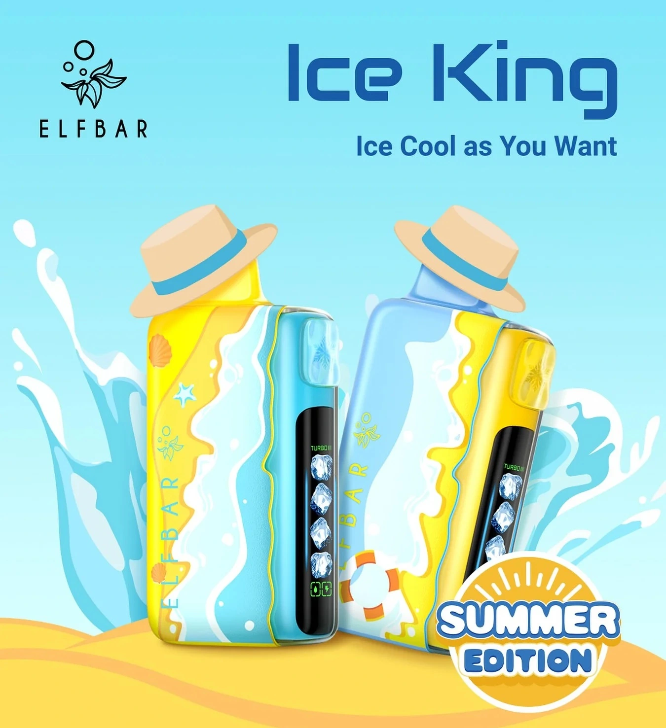 ❄️ Elfbar Ice King 40K Disposable – Summer Edition